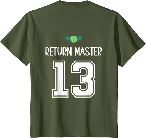 Vista 11 de Camiseta divertida del grupo de tenis de pádel para el equipo de pádel
