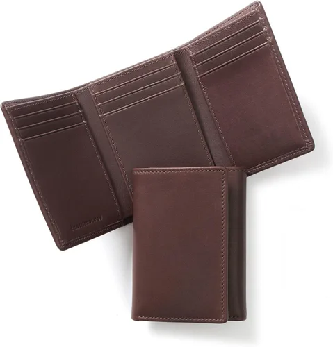 Vista 10 de Leatherology Trifold con cartera para tarjetas Negro Onyx