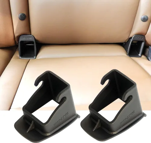 Vista 15 de ISOFIX - Guía de cierre de cinturón de interfaz, 2 piezas de hebilla de interfaz ISOFIX para asiento de automóvil, ranura guía fija, conector
