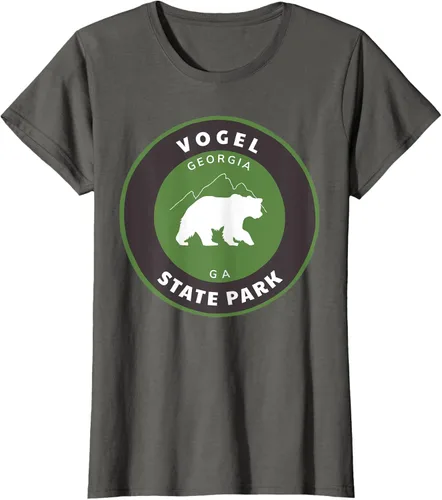 Vista 7 de Vogel State Park Georgia GA Bear Mountains - Camiseta de manga corta