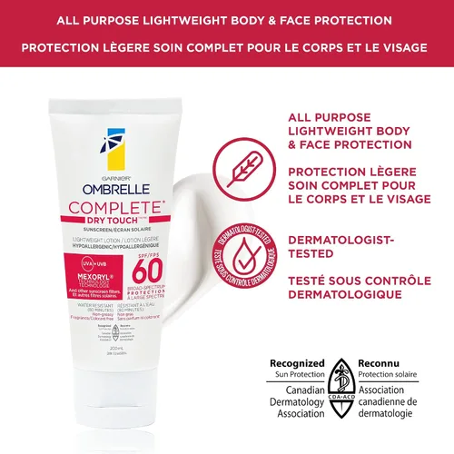 Vista 4 de Ombrelle Complete Sensitive Advanced 60 SPF 6.8 fl oz