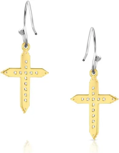 Vista 19 de Montana Silversmiths Pendientes de cruz estilo de vida occidental