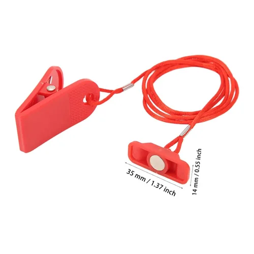 Vista 6 de Llave de repuesto para cinta de correr, 2 unidades, llaves de seguridad magnéticas, universales, compatibles con Proform, Image, Weslo, Reebok