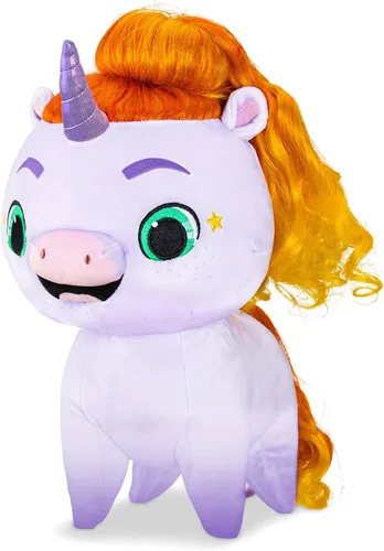 Vista 7 de Not Quite Narwhal Kelp Tuskington - Peluche de 12 pulgadas, material suave para abrazar, gran juego para el cabello
