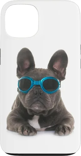 Vista 7 de Funda divertida para iPhone 17 con diseño de perro francés Bulldog Francés