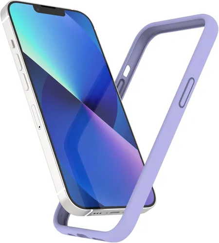 Vista 35 de Funda de silicona líquida para iPhone 12/12 Pro de 6.1 pulgadas, color negro [Absorción de golpes] [Protección de borde elevado]