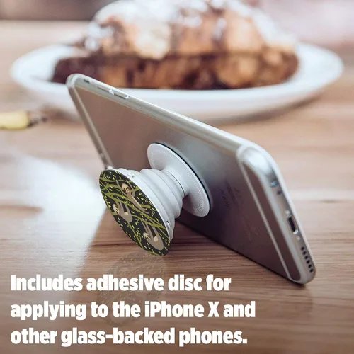 Vista 5 de PopSockets Agarre para teléfono con soporte expandible, agarre adhesivo - Sloths-A-Lot
