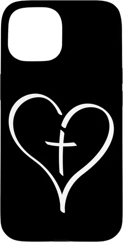 Vista 6 de Blessed Christian Heart Jesus Cross Christian Catholics Cute Case for iPhone 16