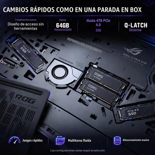 Vista 6 de ASUS Portátil para juegos ROG Strix G18 de 18", GeForce RTX 5080
