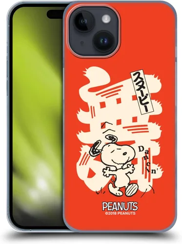 Vista 43 de Head Case Designs Funda rígida con licencia oficial de Peanuts Charlie Brown Oriental Snoopy compatible con Apple iPhone 7/8/SE 2020 y 2022