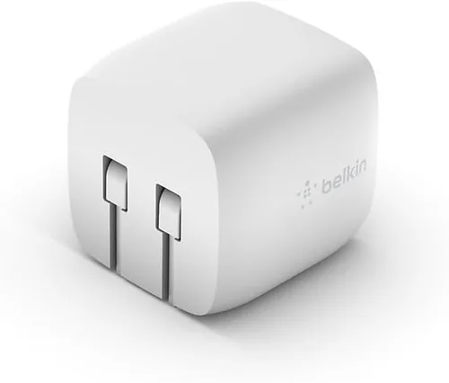 Vista 4 de Belkin Bloque de cargador USB C de 30 W, entrega de energía USB-C, carga súper rápida PPS - Samsung Galaxy S25, Apple iPhone 17, Air, Pro Max, iPad