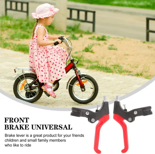 Vista 2 de BESPORTBLE 1 par de bicicleta mango de freno accesorios de bicicleta mango de bicicleta empuñaduras de bicicleta Agarraderas de metal universal