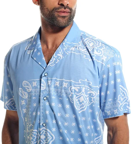 Vista 2 de STACY ADAM'S MODA PARA HOMBRE DE 2 PIEZAS CONJUNTO CORTO CASUAL