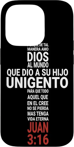 Vista 17 de Juan 3:16 Biblia Cristiana - Funda para iPhone 17