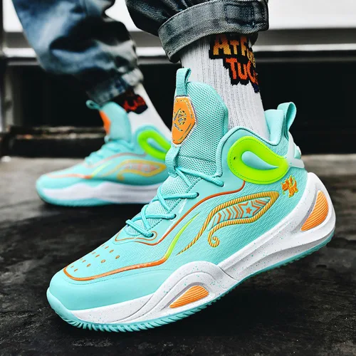 Vista 6 de YAXE Women's Men's Fashion Athletic Sports Running Sneakers Tennis Basketball Shoes