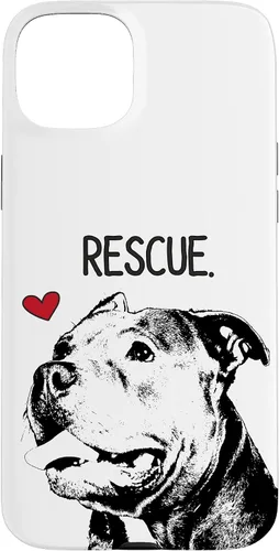 Vista 9 de Rescue Pitbull Dog Save Dogs Pit Bull Lover - Carcasa para iPhone 17