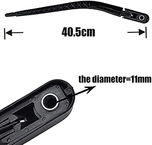Vista 3 de Car rear windshield wiper blade wiper arm,for Vauxhall for Opel for Zafira A 1998-2005,Windscreen Wiper Assembly Replacement