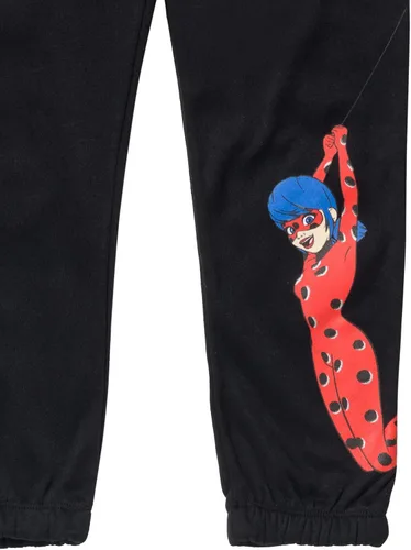 Vista 4 de Miraculous Ladybug - Paquete de 2 leggings de forro polar para niñas pequeñas y grandes