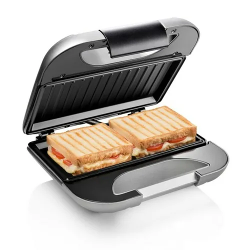 Vista 5 de Sandwichera Grill Princess 01.127003.01.001 Negro Plateado 750 W