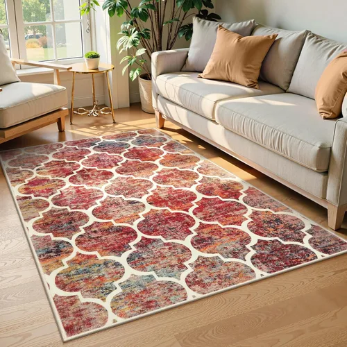 Vista 55 de Lahome Alfombras marroquíes lavables de 2 x 3 pies, alfombra de área pequeña de 2 x 3, antideslizante, alfombra de cocina, suave, no desprende