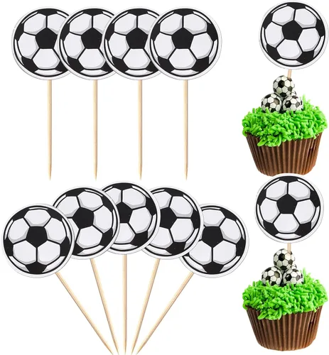 Vista 12 de Rsstarxi Paquete de 12 adornos 3D para cupcakes de baloncesto para decoración de tartas de baloncesto para temática deportiva, baby shower, fiesta