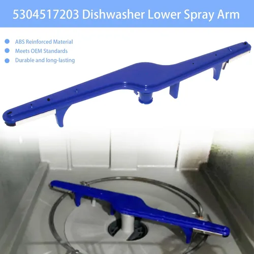 Vista 2 de 1545680 5304517203 Brazo de pulverización inferior para lavaplatos Compatible con Frigidaire Kenmore Piezas de repuesto EAP12585623 1545680