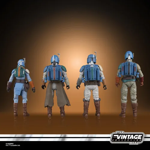 Vista 7 de STAR WARS The Vintage Collection Mandalorian Shriek-Hawk, The Mandalorian 3.75 pulgadas coleccionable paquete de 4 (exclusivo de Amazon)