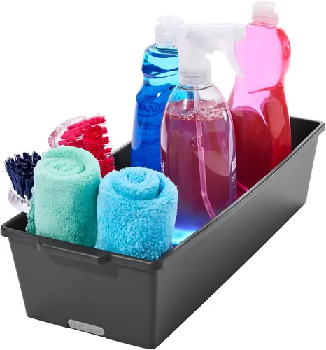 Vista 2 de madesmart Cubo de almacenamiento profundo, organizador multiusos para cocina, baño y oficina, organizador para cubiertos, herramientas de pelado
