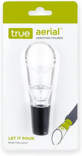 Vista 10 de True Boquilla para aireador de vino aéreo, vertederos de aireación para botellas de vino, transparente