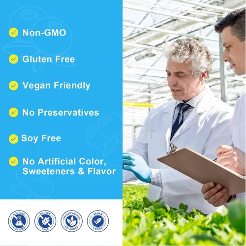 Vista 3 de Gomitas de glicinato de magnesio de 500 mg para dormir para hombres y mujeres, vitamina C, veganas que promueven la relajación muscular, magnesio