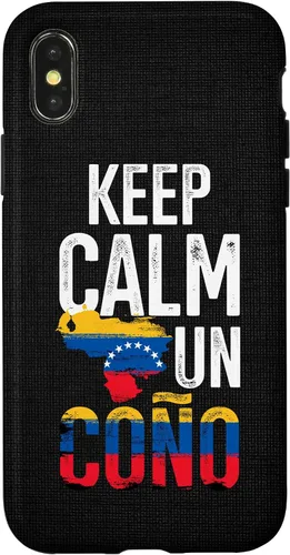 Vista 5 de Funda para iPhone 17 con diseño de bandera de Venezuela Pride Venezuela Girl Boy Flag Keep Calm Un Cono