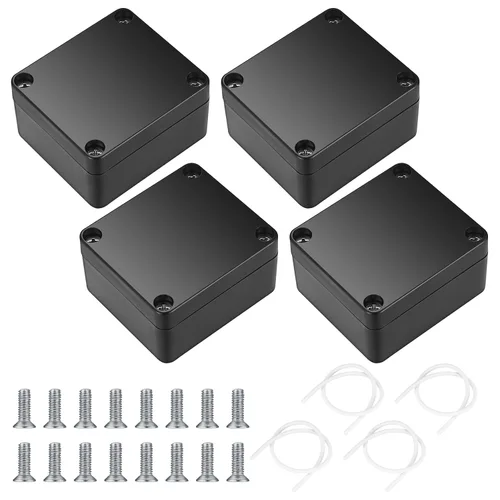 Vista 8 de Caja de Proyecto, 2 Piezas Caja de Conexiones Eléctricas, IP65 Carcasa de Proyecto Eléctrico Impermeable, Cajas Eléctricas de Exterior de Plástico