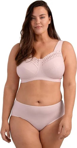 Vista 8 de Miss Mary Of Sweden Broderie Anglaise - Brasier de algodón cómodo sin aros para mujer