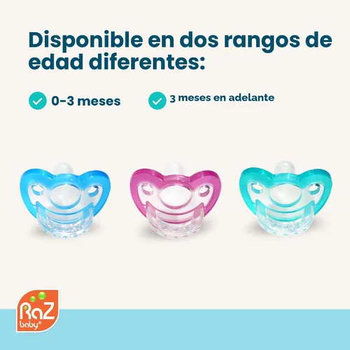 Vista 8 de jollypop Baby Pacifier, sin perfume, Azul