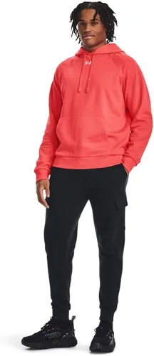 Vista 4 de Under Armour - Sudadera con capucha con logotipo grande de Armour Fleece