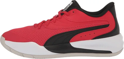 Vista 8 de PUMA Tenis de baloncesto triples para hombre, Rojo