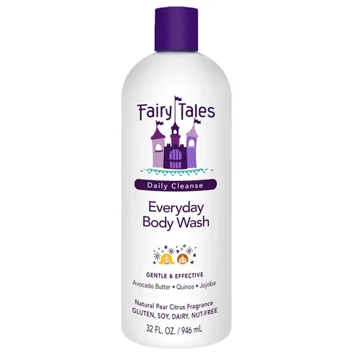 Vista 11 de Fairy Tales Daily Cleanse Everyday Kids Gel de Baño - Jabón para baño o ducha, gel de baño para niños con ingredientes limpios y naturales