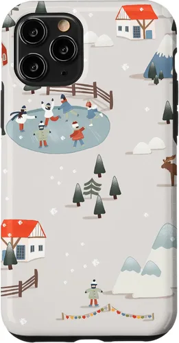 Vista 13 de Funda para iPhone 12 Mini Winter Time Scenes