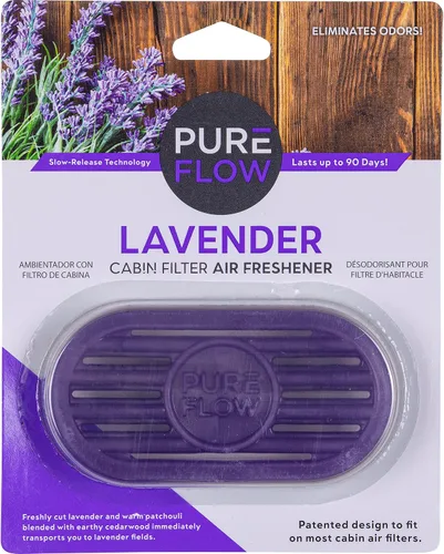Vista 15 de Pureflow Filtro de Cabina Ambientador de Aire con Eliminador de Olores – Se Adapta a la Mayoría de Filtros de Aire de Cabina de Automóviles