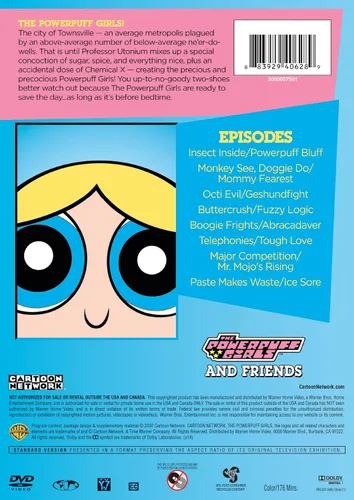 Vista 2 de Cartoon Network Powerpuff Girls and Friends (DVD)