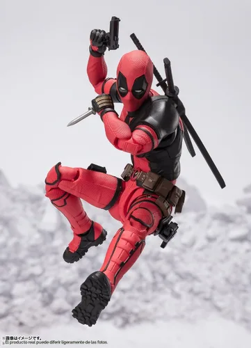 Vista 6 de TAMASHII NATIONS - Deadpool & Wolverine - Deadpool, Figura de acción de Bandai Spirits S.H.Figuarts
