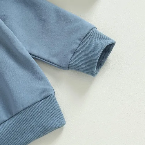 Vista 7 de Mubineo Conjunto de sudadera de manga larga para bebé niño y niña, para otoño e invierno