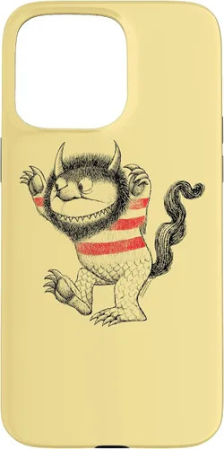 Vista 31 de Where The Wild Things are Line Art - Carcasa para iPhone 17