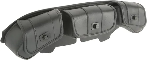 Vista 5 de TCT-MT Sillín de Parabrisas 3 Bolsillos Tres Bolsillos Bolsa de Carenado Compatible con Harley Touring FLHT, FLHTC, FLHX, FLHTK, FLHTCU Electra Para