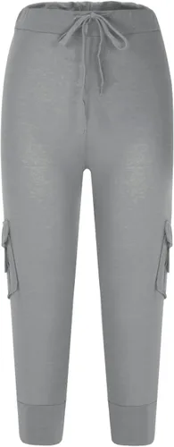 Vista 5 de RKSTN Pantalones capri para mujer para el verano 2024, leggings casuales ligeros, pantalones elásticos de cintura alta con bolsillos pantalones
