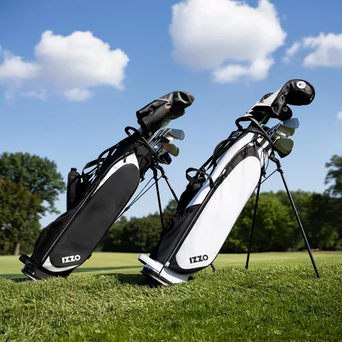 Vista 6 de Izzo Quick 9 - Bolsa de soporte de golf