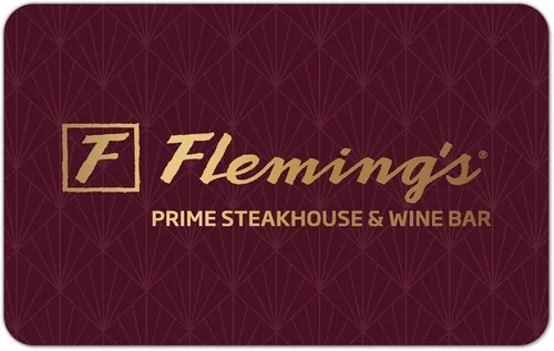 Vista 3 de Tarjeta de regalo electrónica Fleming's Prime Steakhouse & Wine Bar