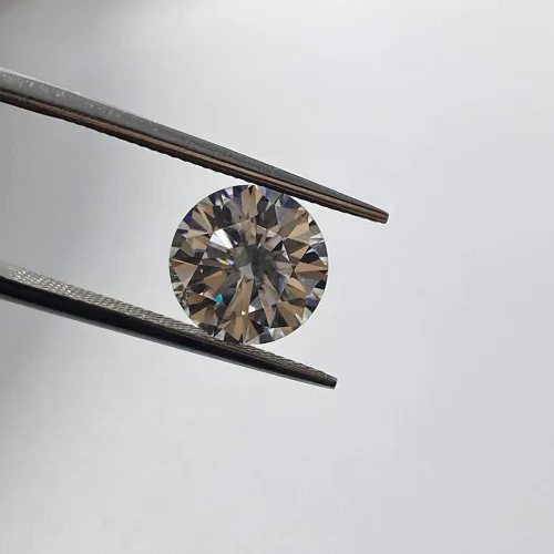 Vista 7 de GEMHUB CVD - Diamante suelto de 083 quilates color blanco - J de 0236in tamaño redondo brillante diamante cultivado en laboratorio Gema Diamante CVD