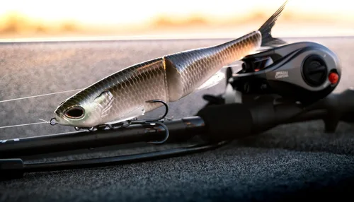 Vista 11 de Berkley PowerBait Nessie - Cebo suave para pesca Hueso quemado