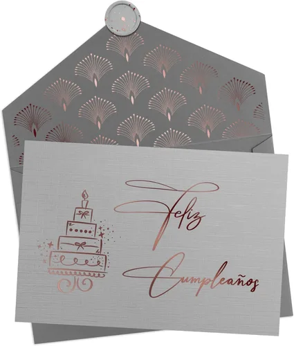 Vista 10 de Joli Coon Tarjeta Felicitación Boda - Feliz boda - Tarjeta boda felicitacion con sobre y un sello de cera